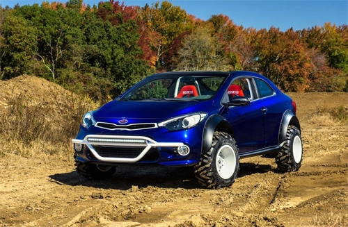  kia forte koup phiên bản off-road hầm hố - 1