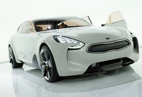  kia gt concept - coupe 4 cửa mới - 1