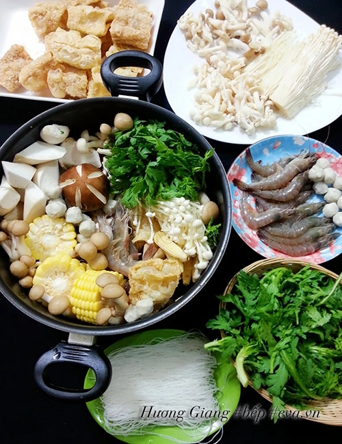 Lẩu nấm ngọt thơm hấp dẫn cuối tuần - 4
