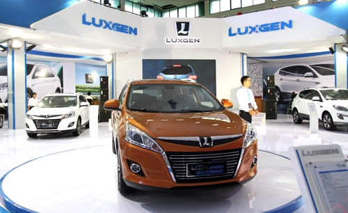  luxgen trình diễn dàn xe công nghệ tại vims 2015 - 1