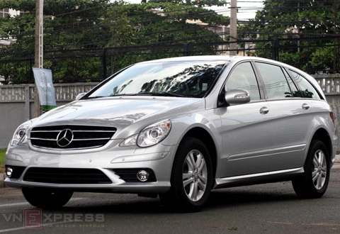  mẫu xe gia đình r350l của mercedes tại việt nam - 1