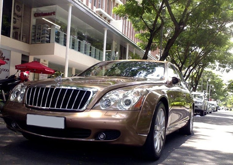  maybach 57s trên phố sài gòn - 1