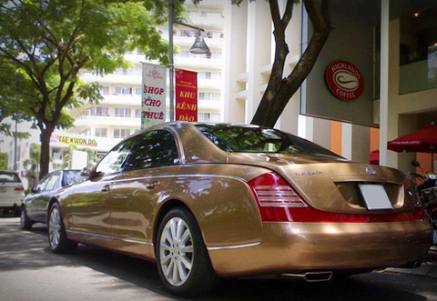  maybach 57s trên phố sài gòn - 2