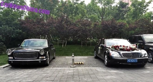  maybach 62 bị so sánh với xe trung quốc hongqi l5 - 1