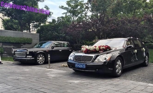  maybach 62 bị so sánh với xe trung quốc hongqi l5 - 2