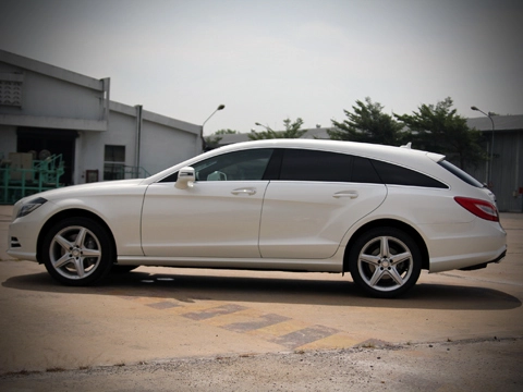  mercedes cls shooting brake đầu tiên về việt nam - 1