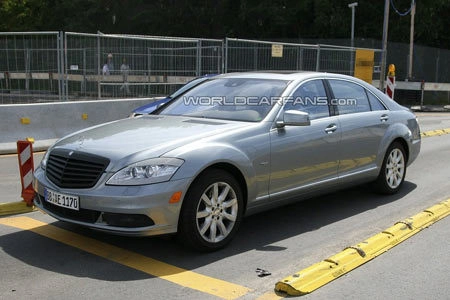  mercedes để lộ s-class 2009 - 1