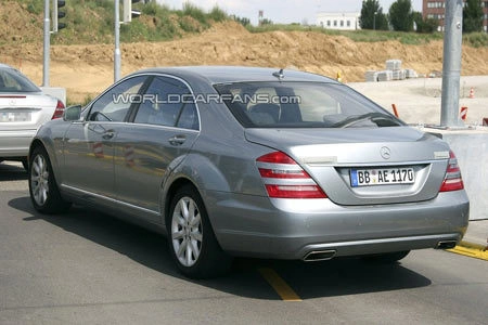  mercedes để lộ s-class 2009 - 3