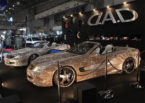  mercedes gắn pha lê swarovski - 1