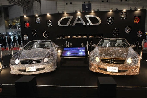  mercedes gắn pha lê swarovski - 2