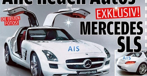  mercedes rò rỉ ảnh siêu xe sls amg - 1