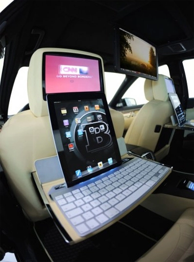  mercedes s-class độ công nghệ ipad 2 - 1