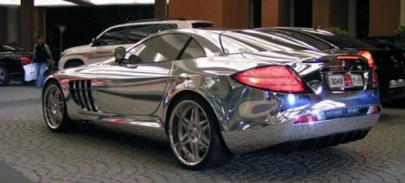  mercedes slr mclaren mạ crôm - 3