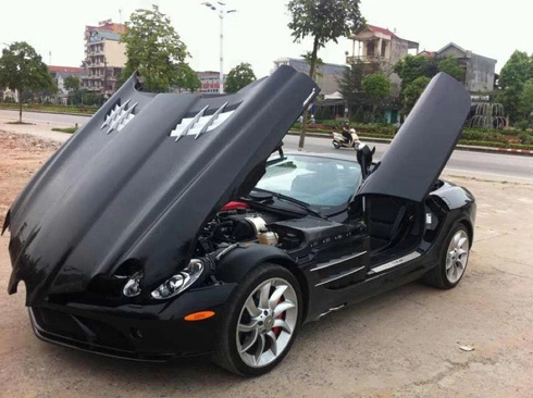  mercedes slr mclaren mui trần xuất hiện tại việt nam - 2