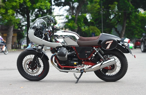  moto guzzi v7 racer - chất đàn ông cho người việt - 1