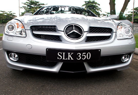  ngắm mũi tên mercedes slk350 ở sài gòn - 1