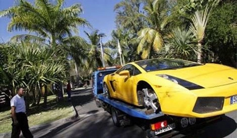  ngôi sao của real madrid phá siêu xe lamborghini - 1