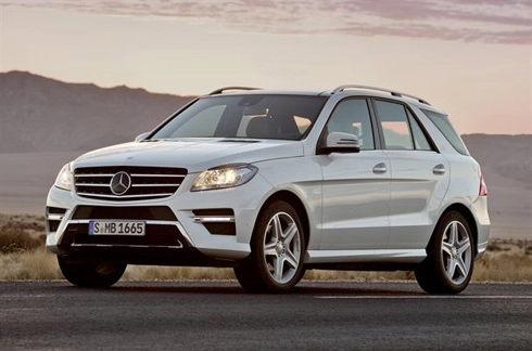  những cải tiến trên mercedes ml-class 2012 - 1