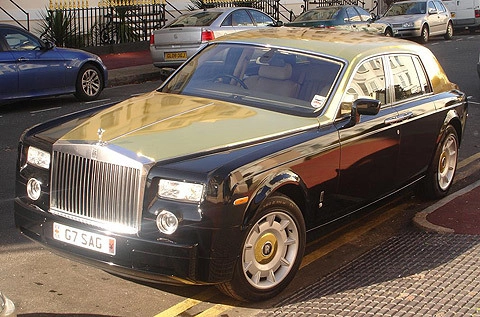  rolls-royce phantom mạ vàng - 2