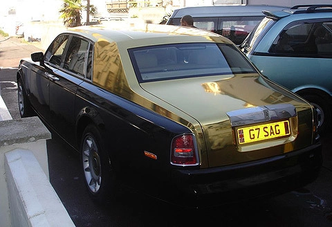  rolls-royce phantom mạ vàng - 5