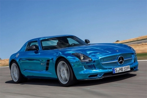  siêu xe điện mercedes sls amg giá nửa triệu đô - 2