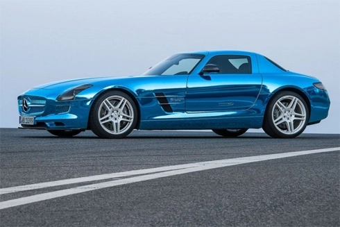  siêu xe điện mercedes sls amg giá nửa triệu đô - 3