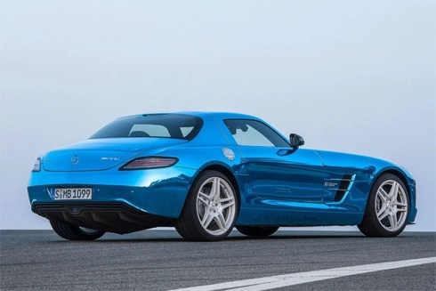  siêu xe điện mercedes sls amg giá nửa triệu đô - 4