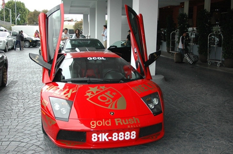  siêu xe mang biển việt nam tại goldrush rally 2010 - 1