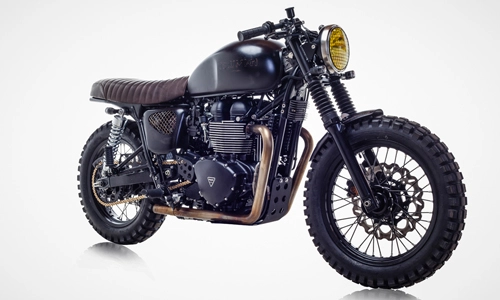  triumph bonneville t100 - bản độ david beckham - 1