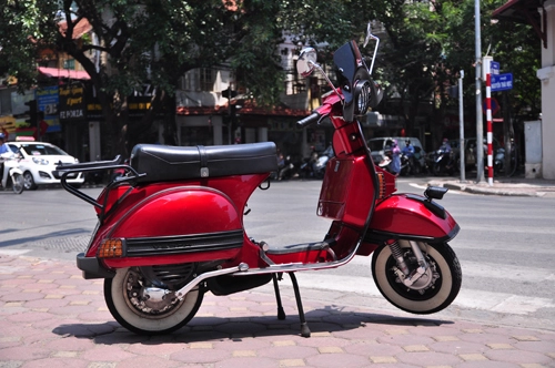  vespa px 31 tuổi vẫn chạy tốt của nhà sưu tập hà thành - 3