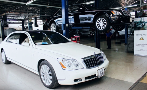  việt nam có hơn 20 xe siêu sang maybach - 1