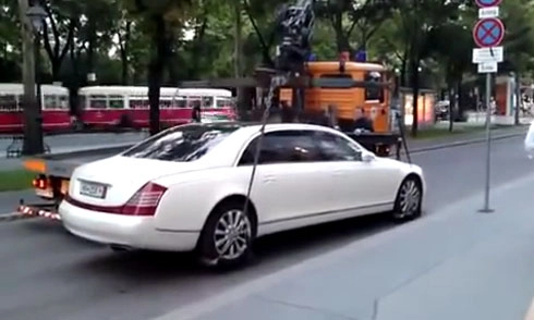  xe cẩu không nâng nổi maybach 62s - 1