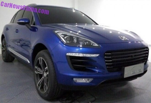  zotye t700 trung quốc nhái porsche macan - 1