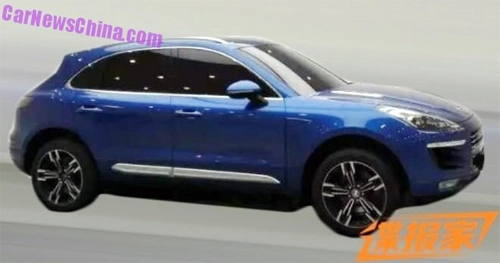  zotye t700 trung quốc nhái porsche macan - 3