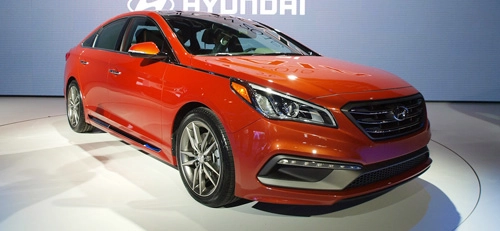  ảnh chi tiết hyundai sonata 2015 - 1