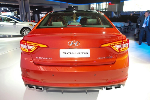  ảnh chi tiết hyundai sonata 2015 - 5