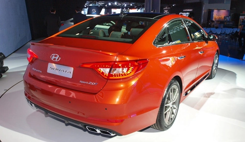  ảnh chi tiết hyundai sonata 2015 - 6