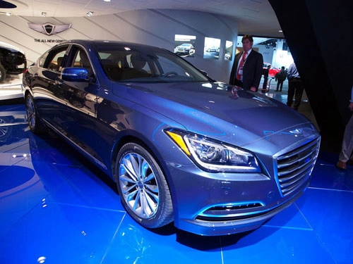  ảnh hyundai genesis 2015 ra mắt tại triển lãm bắc mỹ - 1