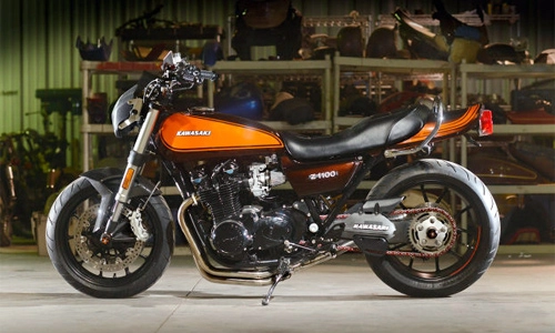  ảnh kawasaki z1000 độ cafe racer - 2