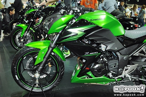  ảnh kawasaki z300 2015 tại thái lan - 3