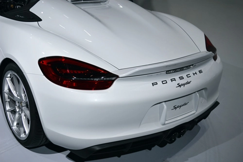  ảnh porsche boxster spyder 2016 - 4