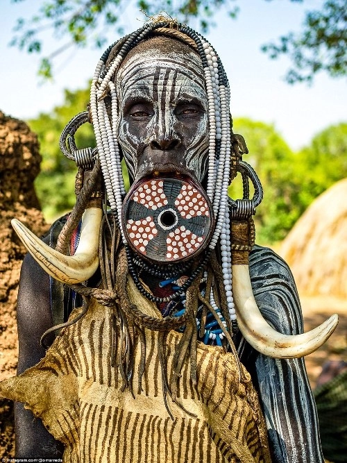 Ba bộ tộc làm đẹp kỳ quái ở ethiopia - 6