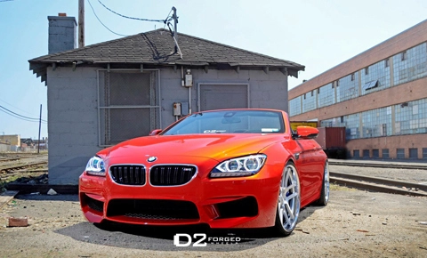  bmw m6 convertible độ vành 22 inch - 1