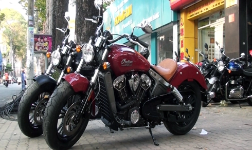  bộ đôi indian scout 2015 độc nhất việt nam - 1