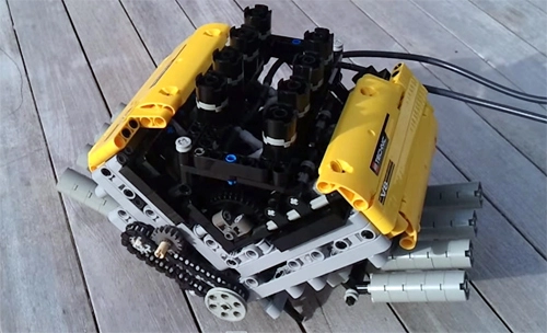  các mẫu xe và máy móc bằng lego - 1