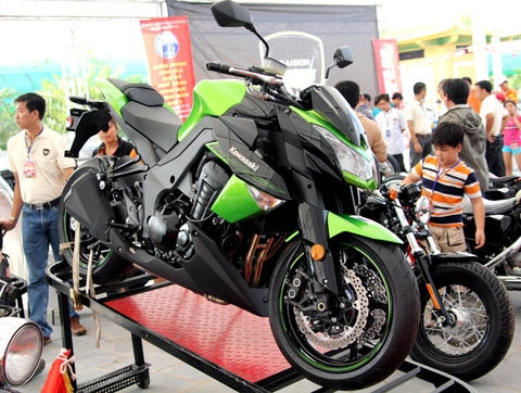  độ ống xả cho kawasaki z1000 - 1