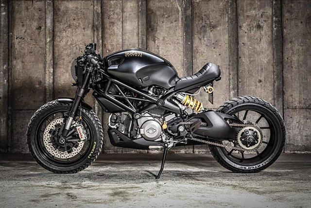 Ducati monster 1100 dữ dằn trong bản độ darth mostro của k-speed customs - 2