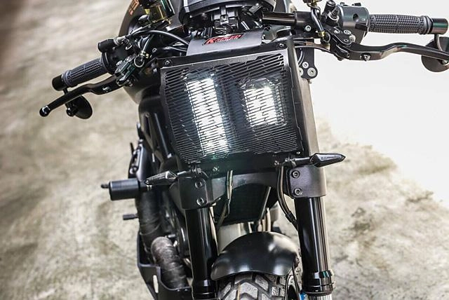 Ducati monster 1100 dữ dằn trong bản độ darth mostro của k-speed customs - 5