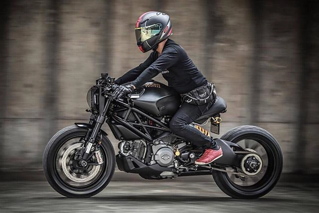 Ducati monster 1100 dữ dằn trong bản độ darth mostro của k-speed customs - 9