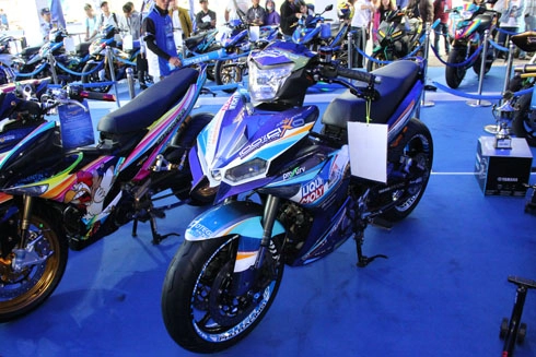  exciter độ phong cách môtô ninja h2 - 1